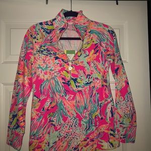 NWT Lilly Pulitzer Quarter Zip